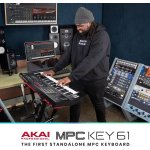 products akai mpc key 61 standalone sampler and sequencer keyboard with touch screen a167006