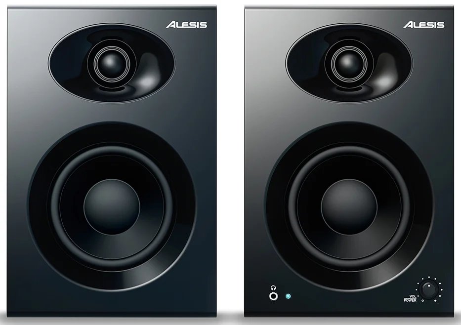 products alesis elevate 4 powered desktop studio monitor a162056 products alesis elevate 4 powered desktop studio monitor a162056