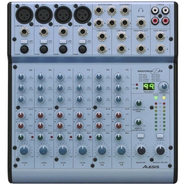 products alesis multimix 8 usb mixer with usb and dsp a115765