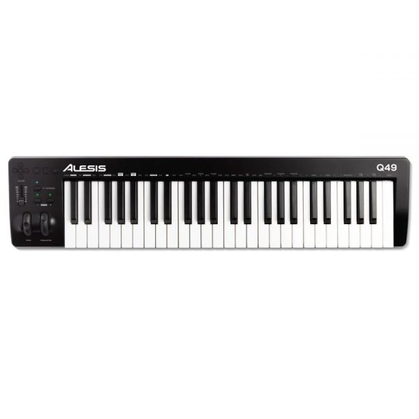products alesis q49 mkii 49 key usb midi keyboard controller a84531