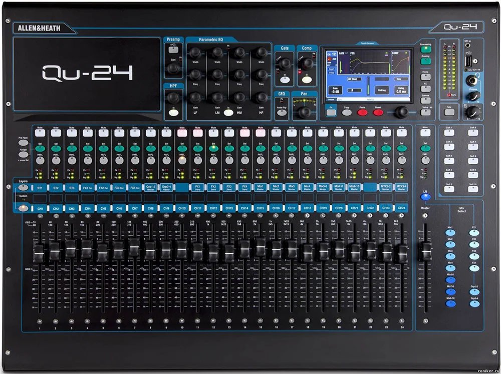 products allen and heath qu 24 24 channel digital mixer a158029 products allen and heath qu 24 24 channel digital mixer a158029