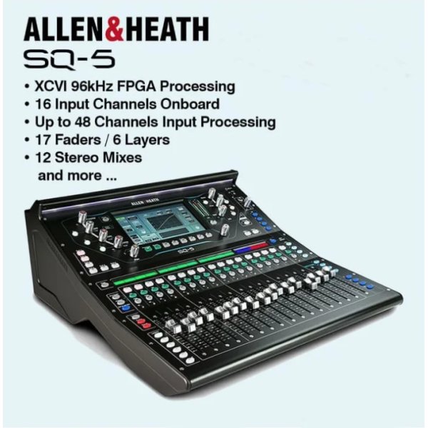 products allen and heath sq 5 16 channel digital mixer a116851