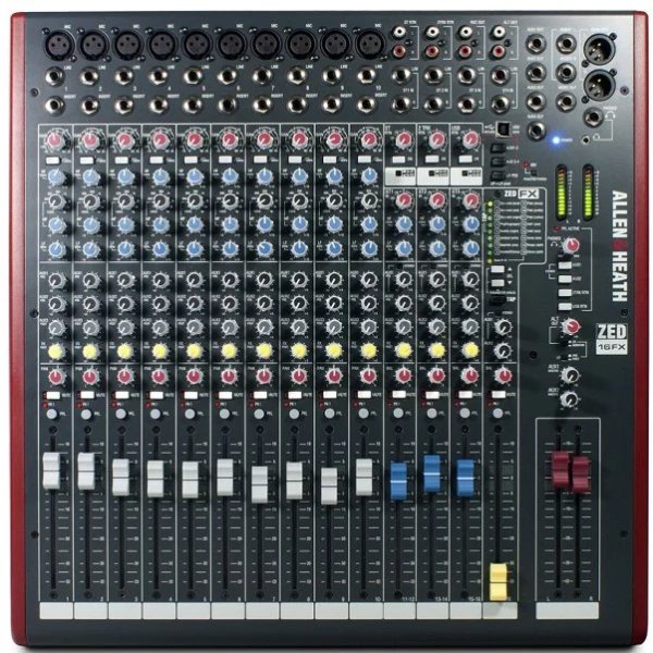 products allen and heath zed 16fx usb mixer with effects a112364