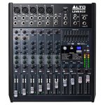products alto live 802 8 channel 2 bus mixer with 5 xlr inputs a125961