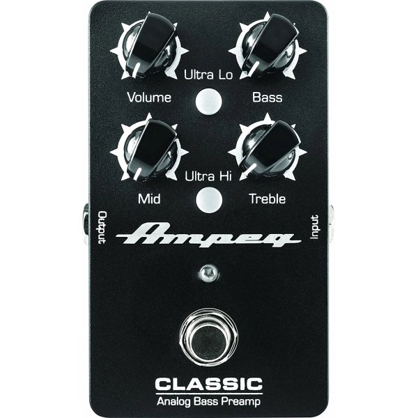 products ampeg classic analog bass preamp pedal a137103
