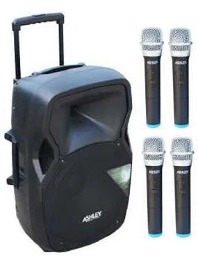 products ashley ps154pp 200w portable pa system a67632 products ashley ps154pp 200w portable pa system a67632