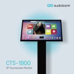 products audiobank cts 1900 touchscreen monitor 19 inch a140455