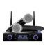 products audiobank wmx 177 karaoke wireless mic a89293