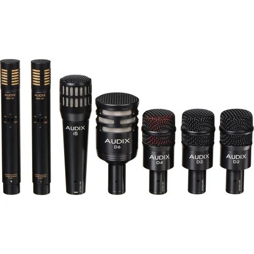 products audix dp7 7 piece drum microphone package a149490 products audix dp7 7 piece drum microphone package a149490