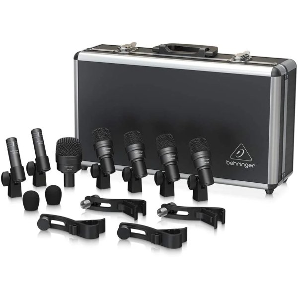 products behringer bc1200 professional 7 piece drum microphone set a144800