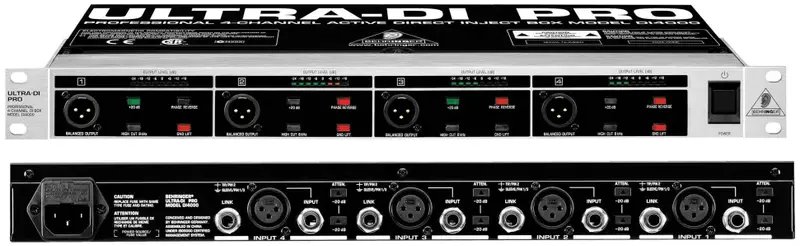 products behringer di4000 v2 4 channel active instrument direct box a150372 products behringer di4000 v2 4 channel active instrument direct box a150372