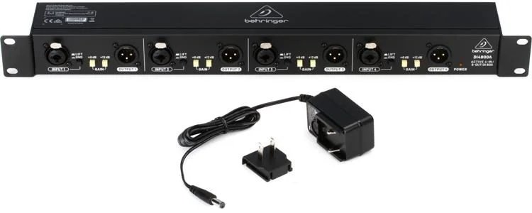 products behringer di4800a professional 4 channel active di box booster and line isolator a150378 products behringer di4800a professional 4 channel active di box booster and line isolator a150378