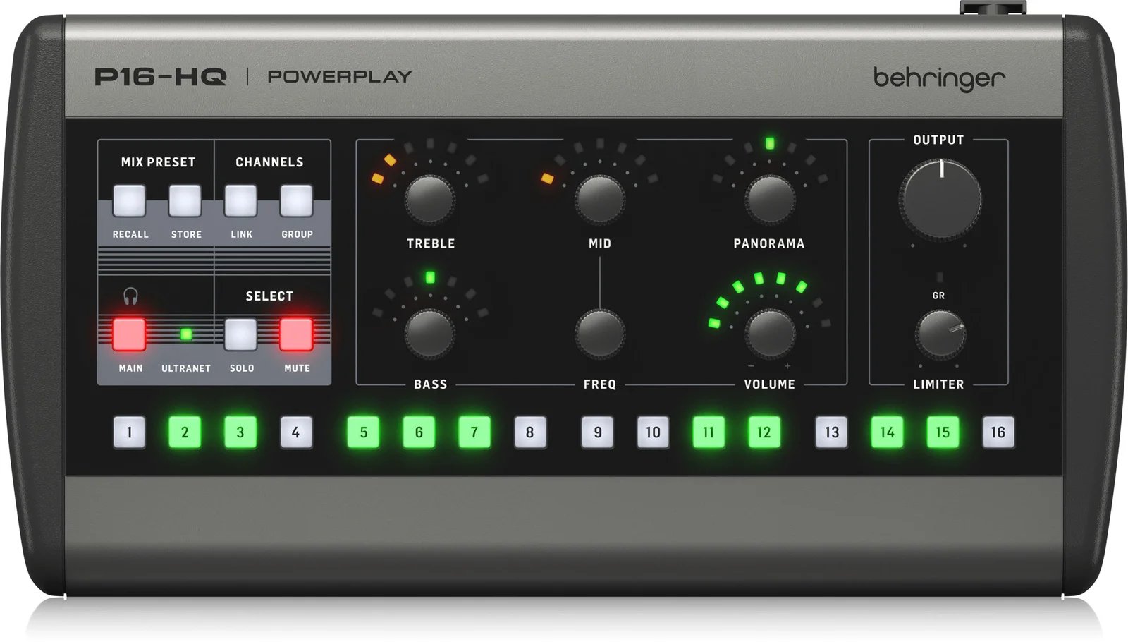 products behringer p16 hq 16 channel digital personal mixer a161445 products behringer p16 hq 16 channel digital personal mixer a161445