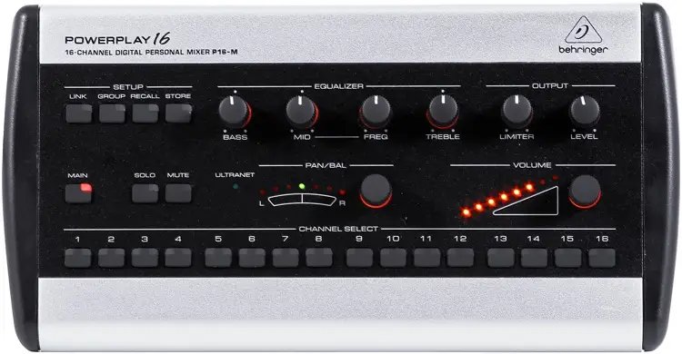products behringer p16 m 16 channel digital personal mixer a150755 products behringer p16 m 16 channel digital personal mixer a150755