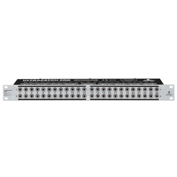 products behringer px3000 multi functional 48 point 3 mode balanced patchbay a109071