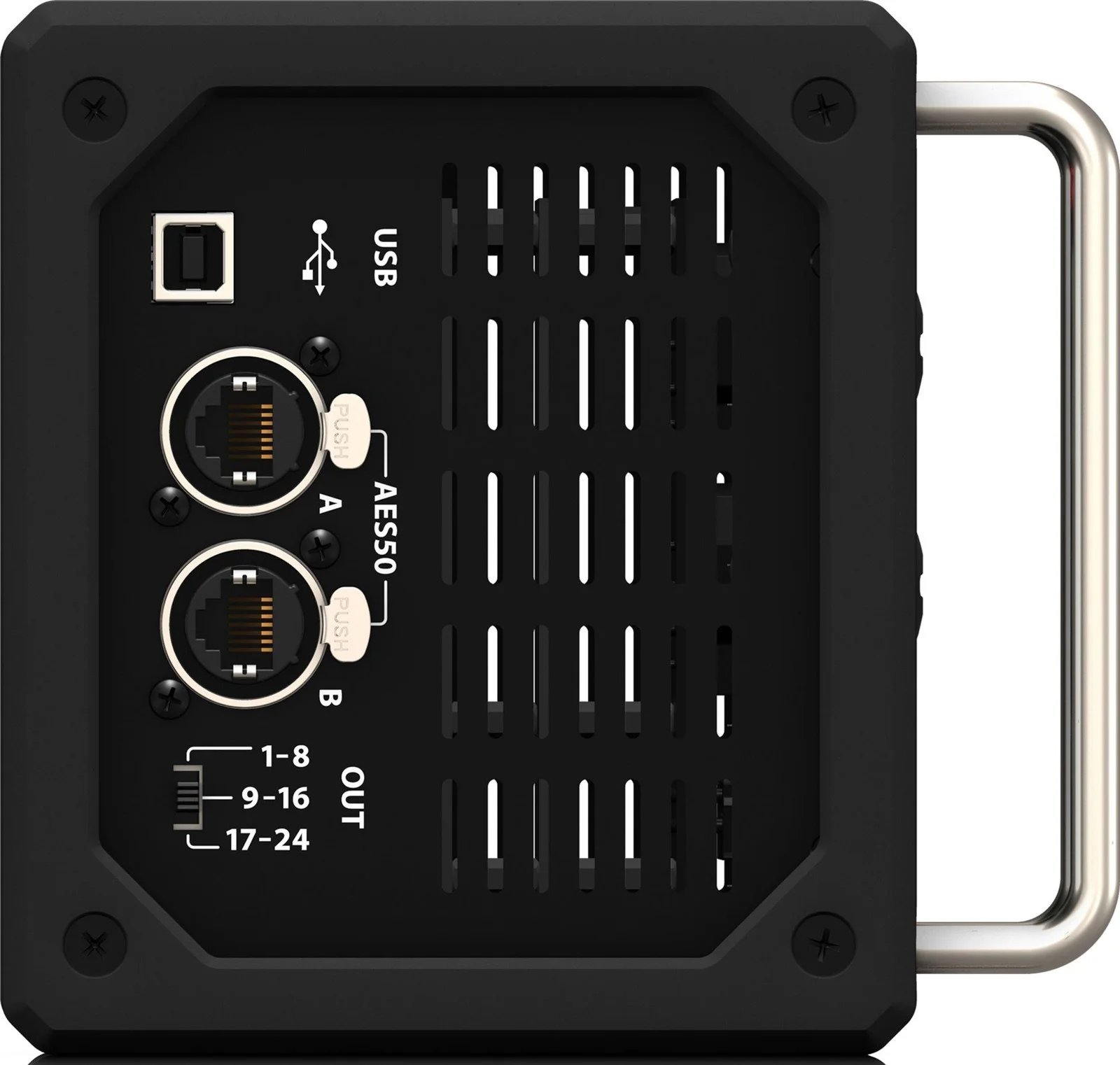 products behringer sd16 i o stage box with 16 remote controllable midas preamps 8 outputs aes50 networking and ultranet personal monitoring hub a150086