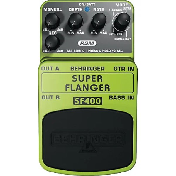products behringer super flanger sf400 guitar effects pedal a68597