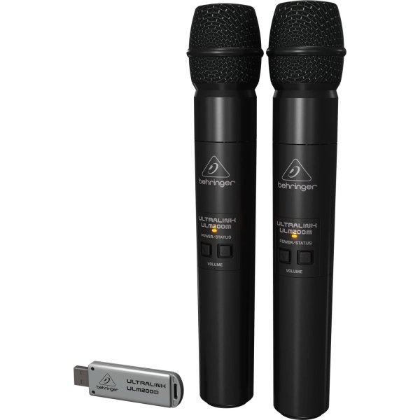 products behringer ulm202 usb 2 4 ghz dual wireless microphone system a140626