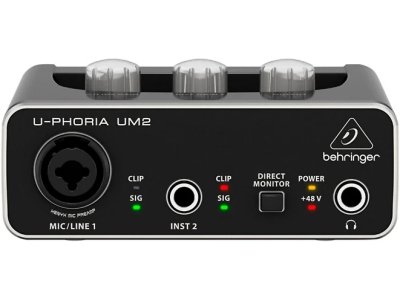 products behringer um2 usb audio interface a114077