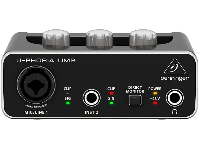 products behringer um2 usb audio interface a114077 products behringer um2 usb audio interface a114077