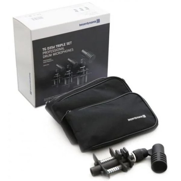 products beyerdynamic tg d35d triple set dynamic drum microphone a71431
