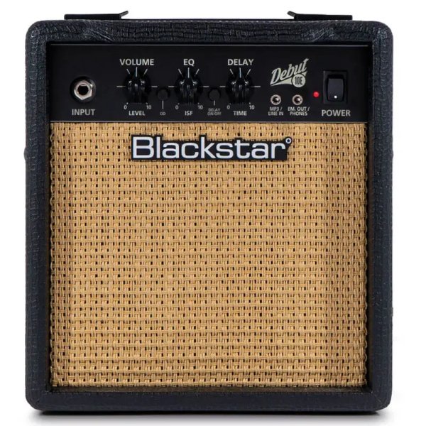 products blackstar debut 10e 10 watt electric guitar combo amplifer with delay effect black a153574
