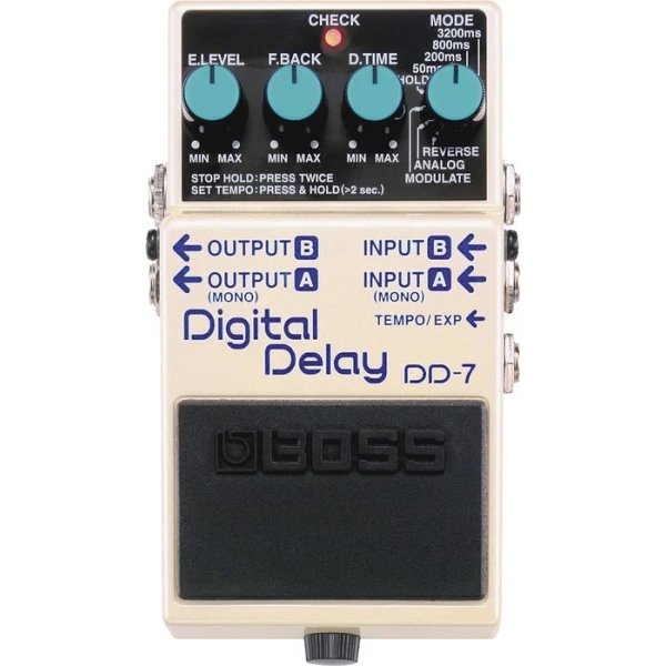 products boss dd 7 digital delay guitar effects pedal a126321