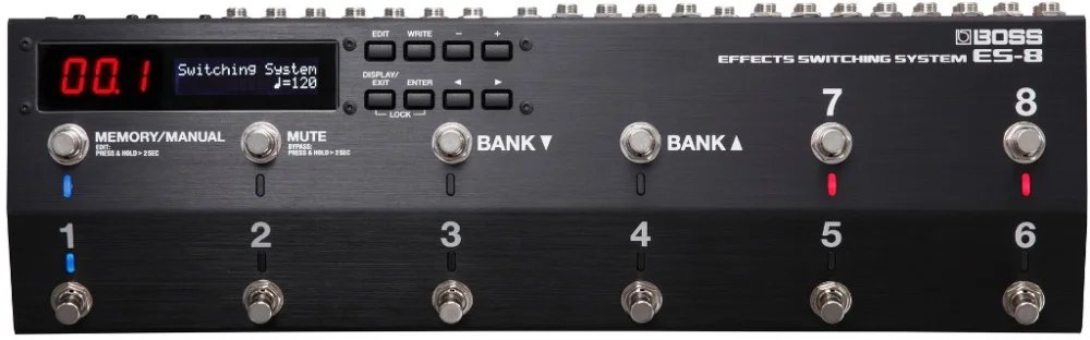 products boss es8 effects switching system a133705 products boss es8 effects switching system a133705