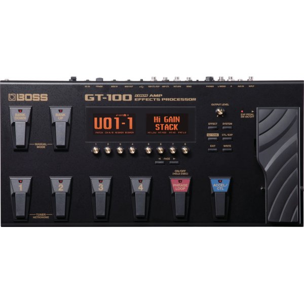 products boss gt100 guitar multieffects pedal 1434