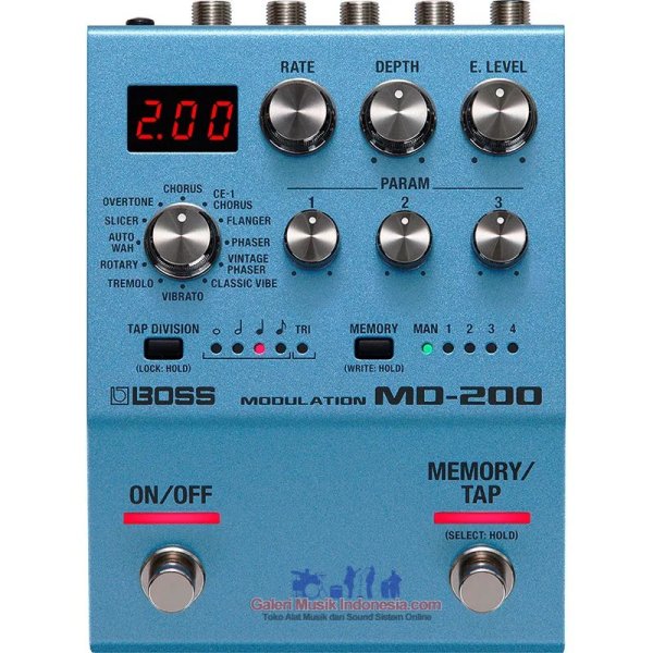 products boss md200 modulation effects pedal a134088