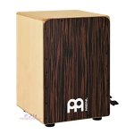 products cajon meinl jbc6ey ebony bass cajon w snare pedal ebony frontplate a142326