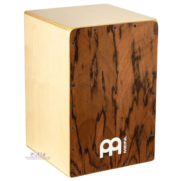 products cajon meinl percussion sc80de snarecraft cajon dark eucalyptus frontplate a142538