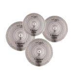 products centent whisper silver 14161820 cymbal set with bag a142125