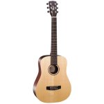 products cort earth mini e adirondack w eq acoustic electric guitar with bag a146659