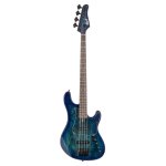 products cort gb fusion 4 bb 4 string electric bass with bag blue burst a167277
