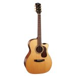 products cort gold a6 nat acoustic electric guitar with bag a146607