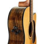 products cort gold oc6 bocote nat acoustic electric guitar with bag a146613