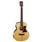products cort little cj walnut electric acoustic guitar mini with bag a114046