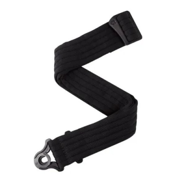 products d addario 50mm auto lock black padded guitar strap a106742