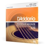 products d addario ej15 phosphor bronze extra light acoustic guitar strings a147326