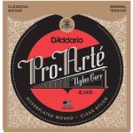 products d addario ej45 pro arte normal tension nylon classical guitar strings a147343