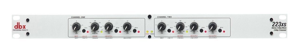 products dbx 223xs crossover stereo 2 way and mono 3 way a126765 products dbx 223xs crossover stereo 2 way and mono 3 way a126765