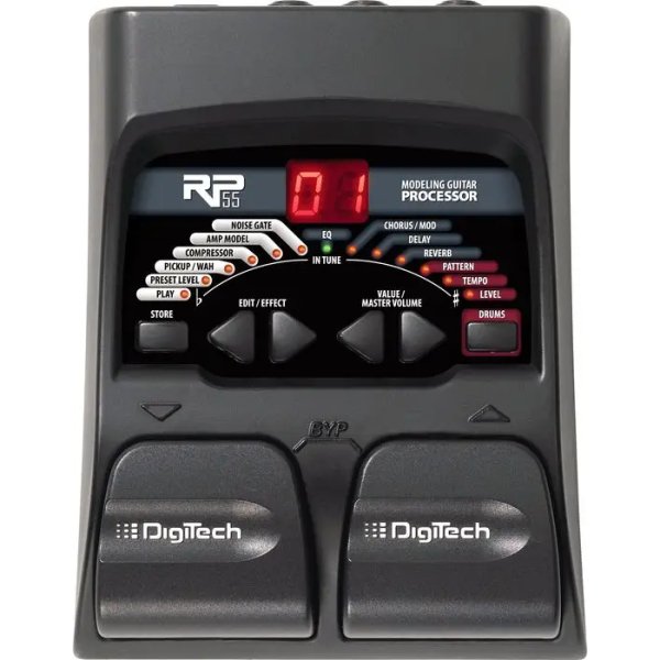 products digitech rp55 guitar multi effects pedal a72983