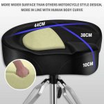 products donner adjustable drum throne padded stool motorcycle style drum throne a161196