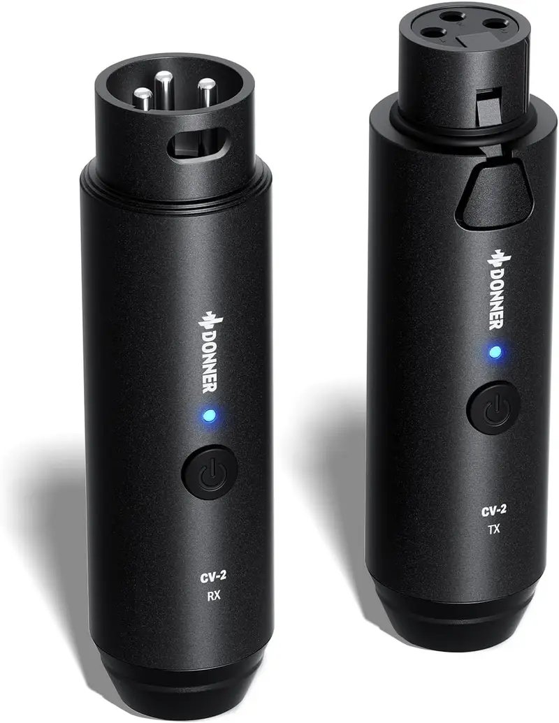products donner cv 2 wireless xlr microphone transmitter receiver a166786 products donner cv 2 wireless xlr microphone transmitter receiver a166786