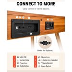 products donner ddp 80 wooden style 88 key weighted digital piano with stand and 3 pedal a151525
