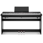 products donner dep 20 portable keyboard piano 88 key fully weighted with stand a166582