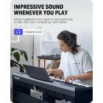 products donner dep 20 portable keyboard piano 88 key fully weighted with stand a166585