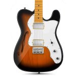 products donner djc 1000stc jazz electric guitar thin line f hole beginner full size sunburst a166603