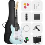 products donner dst 80 classic sss pickup electric guitar complete surf green a156631